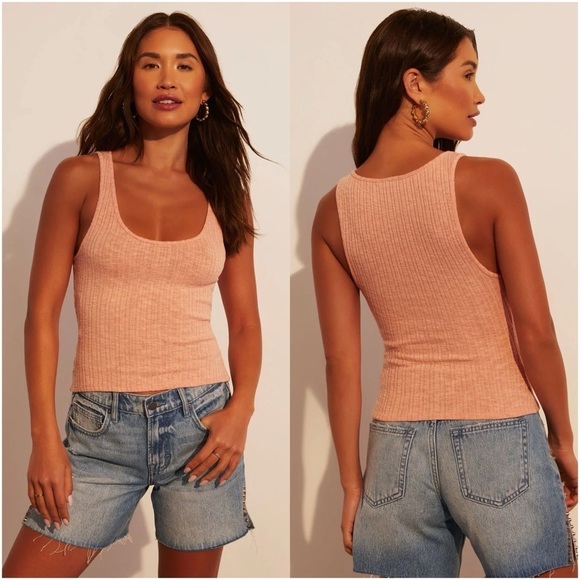 VICI Judith Sleeveless Tank In Orange - Picture 1 of 5